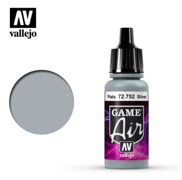 Vallejo 72752 GAir - Silver Matt 17ml