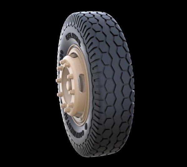 Panzer Art RE35-245 Road wheels for Mercedes 4500 (late pattern) 1/35