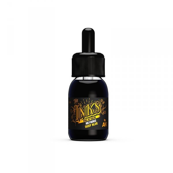 AK Interactive AK16002 DEEP BLUE – INK 30ml