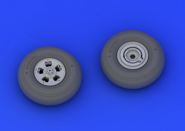 Eduard 632038 Spitfire Mk. I/II wheels 1/32 (Revell)