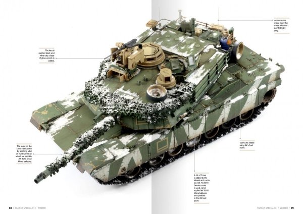 AK Interactive AK4842 TANKER TECHNIQUES MAGAZINE - SPECIAL WINTER (eng.)