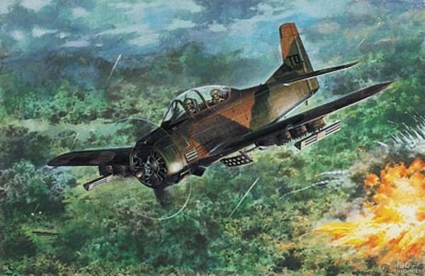 Roden 450 North American T-28D Trojan 1/48