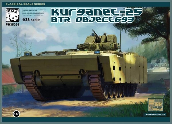 Panda Hobby 35024 BTR Object 693 Kurganets-25 (1:35)