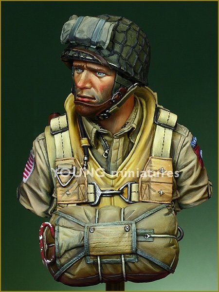 Young Miniatures YM1824 US Paratroopers 82nd Airborne Normandy 1944 1/10