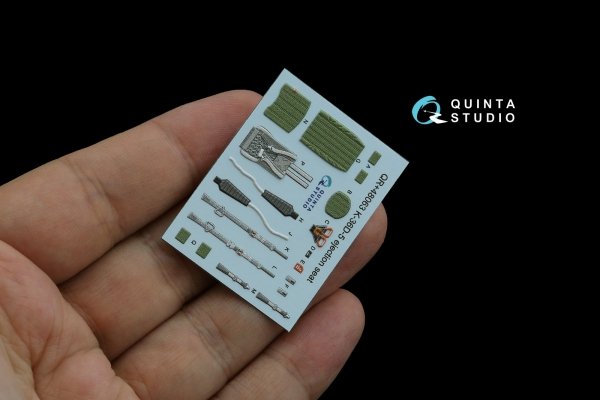 Quinta Studio QR+48063 K-36D-5 ejection seat (for Su-35, Su-57 aircraft) (All kits) 1/48