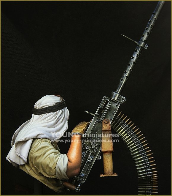 Young Miniatures YM1867 BRITISH SAS JEEP GUNNER North Africa 1941 1/10