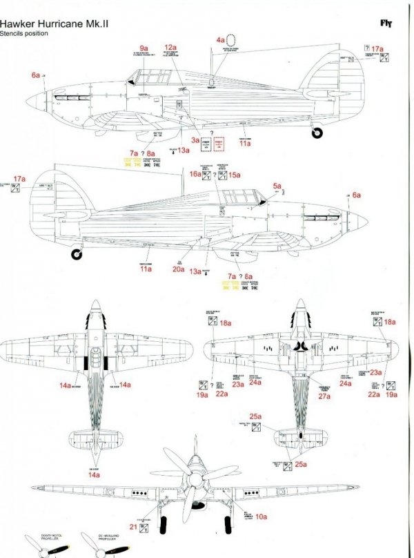 Fly 32017 Hawker Hurricane Mk.I Trop 1/32
