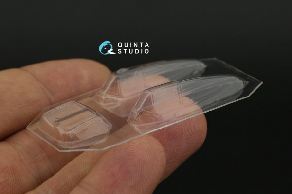 Quinta Studio QC72035 Hawker Typhoon Mk.1b (early) vacuumed clear canopy (Brengun) 1/72