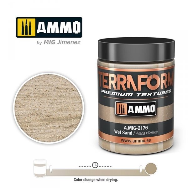 Ammo of Mig 2176 TERRAFORM Wet Sand 100ml