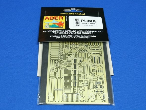 Aber 35026 Ciezki pojazd opancerzony Puma (Sd.Kfz. 234/2) (ITA) (1:35)