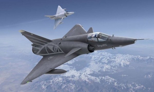 Kinetic K48058 Mirage IIIS/RS 1/48