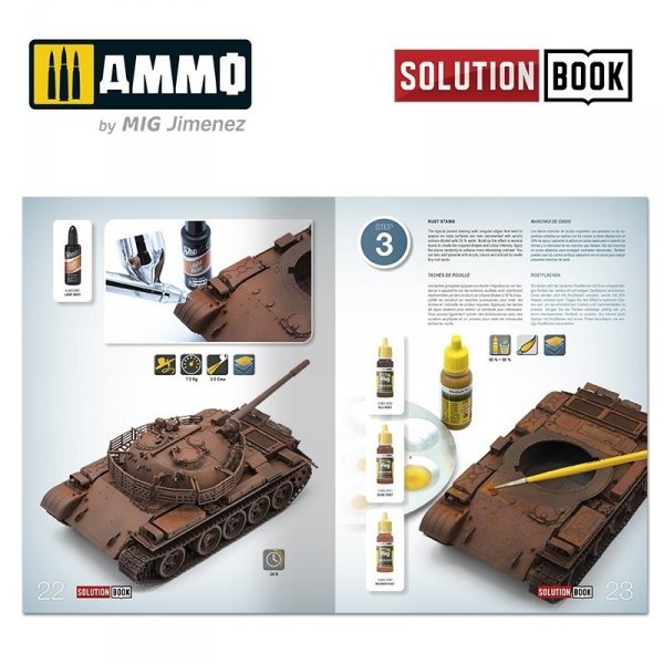 AMMO of Mig Jimenez 7719 SOLUTION BOX - Realistic Rust