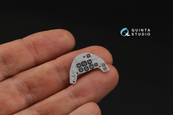 Quinta Studio QD32248 German WWII Cockpit instrument gauges 3D-Printed &amp; coloured Interior on decal paper (All Kits) 1/32