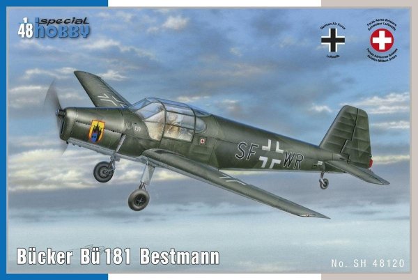 Special Hobby 48120 Bucker Bu 181 Bestmann 1/48