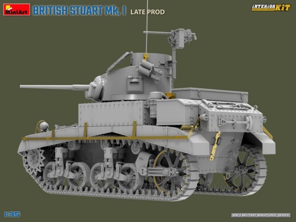 Mini Art 35441 British Stuart Mk. I Late Prod Interior Kit 1/35