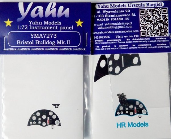 Yahu YMA7273 Bristol Bulldog Mk.II (HR Model, Airfix) 1:72