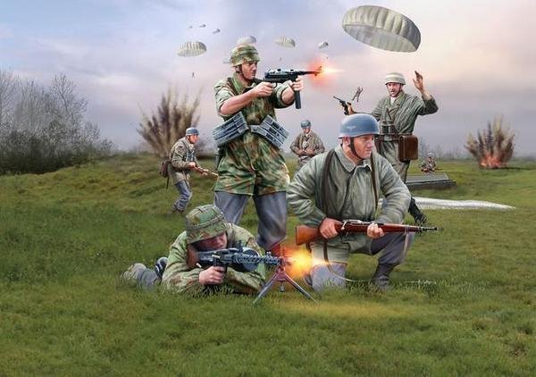 Revell 02532 German Paratroopers WWII 1/72