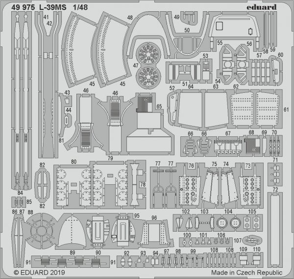 Eduard 49975 L-39MS 1/48 TRUMPETER