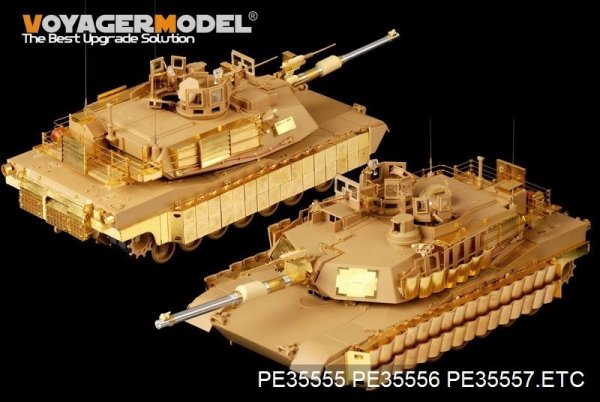Voyager Model PE35555 Modern US M1A2 SEP Abrams w/TUSK I/II Basic For TAMIYA 35326 1/35