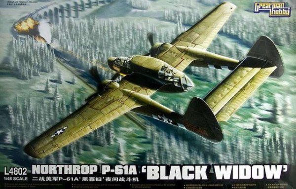 Great Wall Hobby S4802 Northrop P-61A Black Widow 1/48