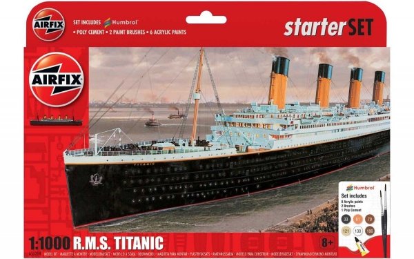 Airfix 55314 RMS Titanic Starter Set 1/1000