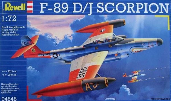 Revell 04848 F-89 D/J SCORPION (1:72)