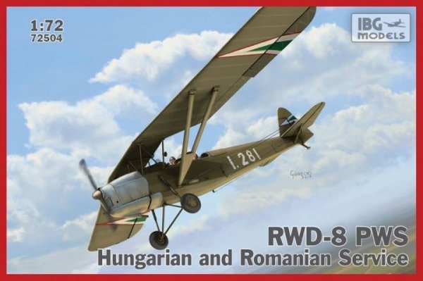 IBG 72504 RWD-8 PWS Hungarian and Romanian Service 1/72