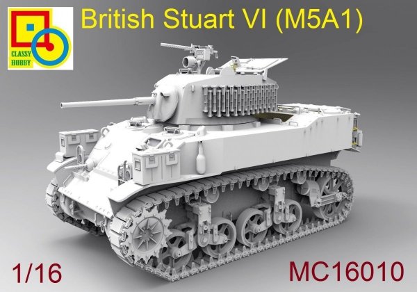 Classy Hobby MC16010 British Stuart VI M5A1 1/16