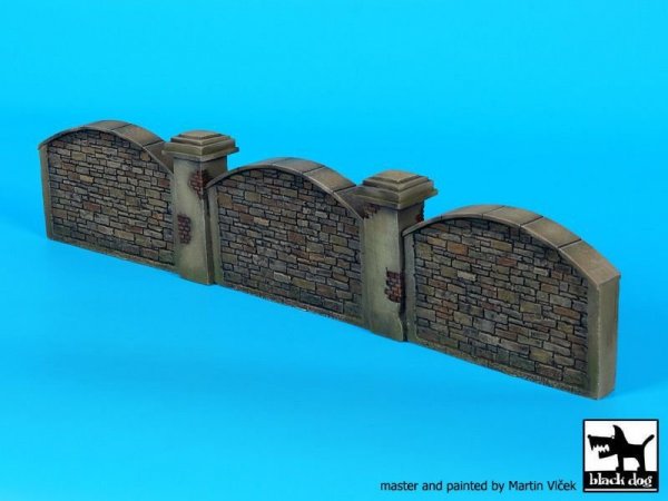 Black Dog D35107 Stone wall 1/35