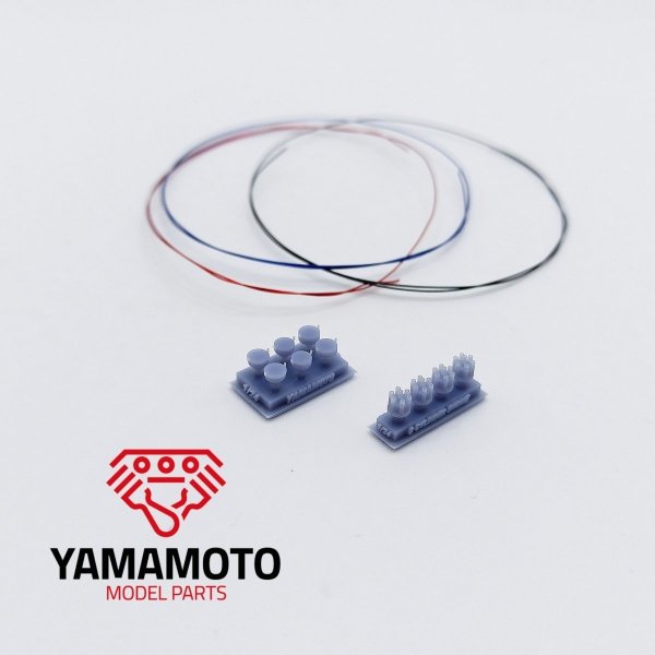 Yamamoto Model Parts YMPTUN71 Zestaw 4 aparatów zapłonowych do 6 cylindrów 1/24