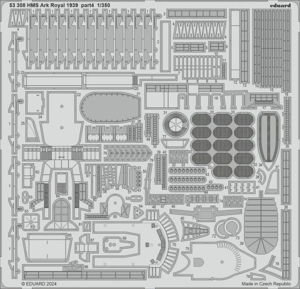 Eduard BIG5372 HMS Ark Royal 1939 I LOVE KIT 1/350