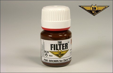 Mig Productions P241 BROWN FILTER FOR PANZER YELLOW GREY 35ml