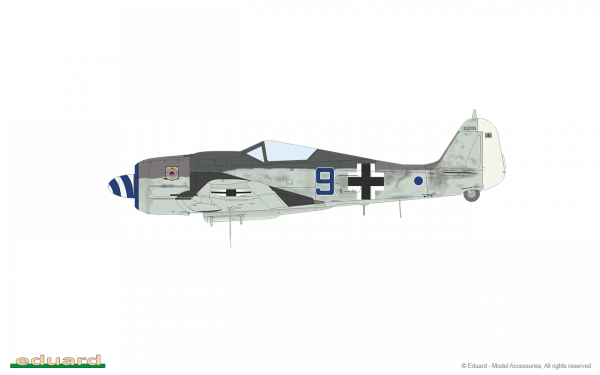 Eduard 7463 Fw 190A-8 standard wings 1/72