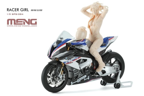 Meng Model SPS-084 Racer Girl 1/9