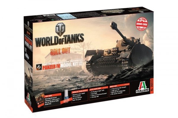 Italeri 36513 WORLD OF TANKS - PANZER IV (1:35)