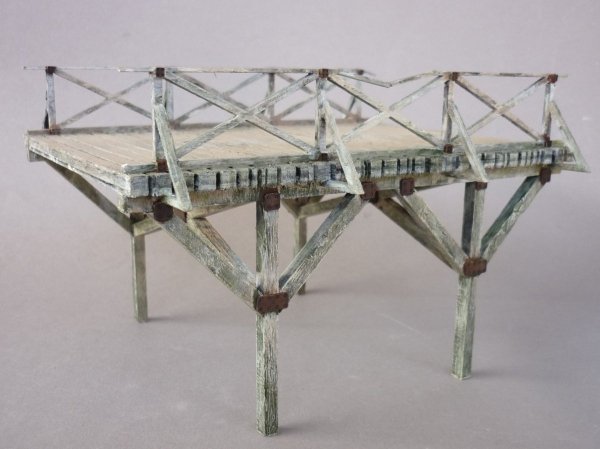 RT-Diorama 35546 Wooden bridge 1/35