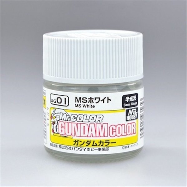 Gunze Sangyo UG-01 MS White 10 ml (Semi-Gloss) 