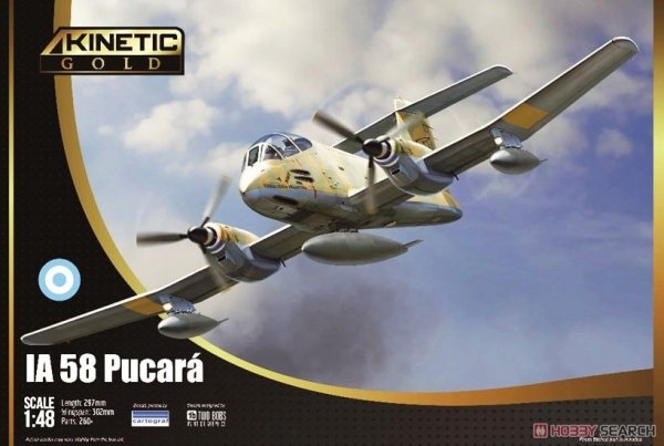 Kinetic K48078 IA 58 Pucará 1/48