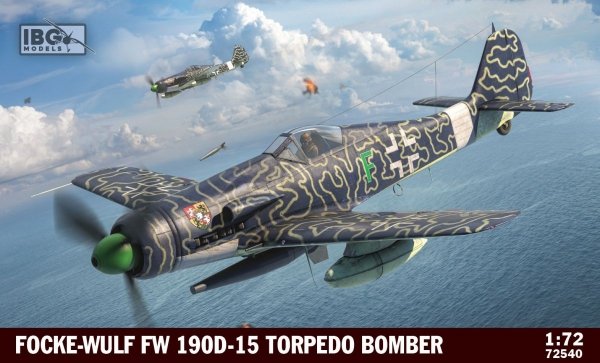 IBG 72540 Focke Wulf Fw 190D-15 Torpedo Bomber 1/72