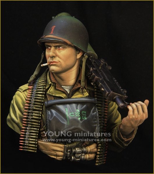 Young Miniatures YM1861 D-DAY Normandy 1944, 1st infantry Division 1/10