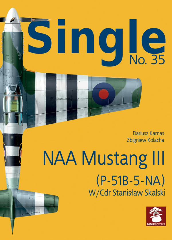 MMP Books 49517 Single No. 35 NAA Mustang III, (P-51B-5-NA) EN