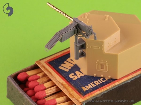 Master GM-35-087 Browning M1919 A4 .30 cal (7,62mm) - z uchwytem plot. M20 (używany np. na M3 Stuart) lub z kołyską D7431  (np. M3 Scout Car) 1/35