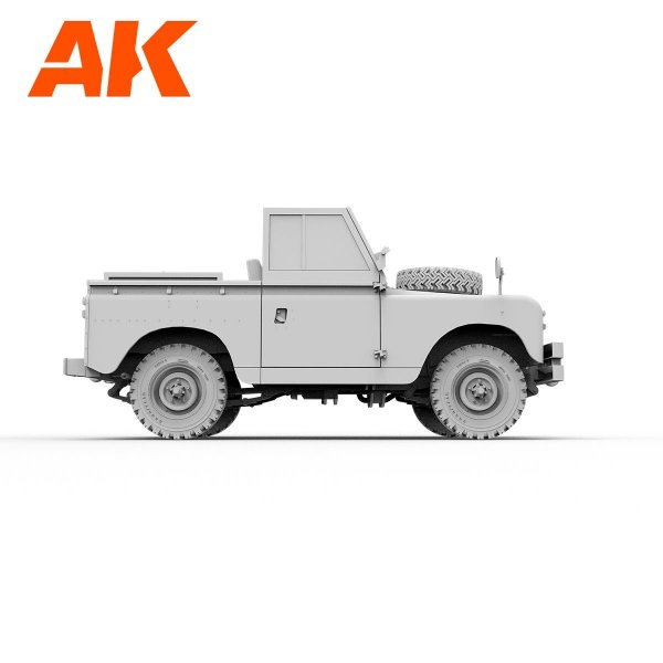 AK Interactive AK35012 LAND ROVER 88 SERIES IIA ROVER 8 1/35