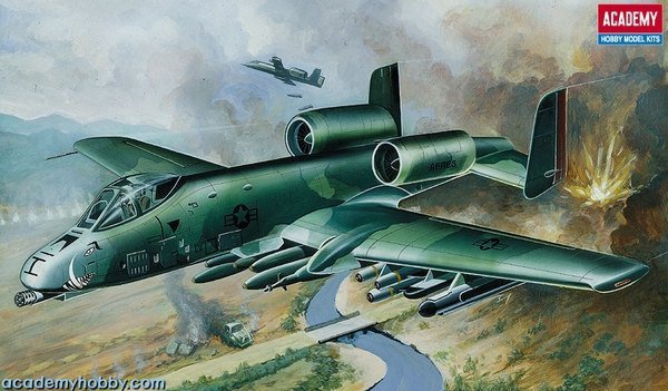 Academy 12453 A-10A Thunderbolt  1:72