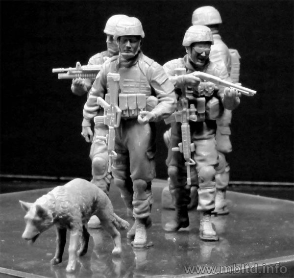 Master Box 35154 Modern US infantrymen Cordon and Search (1:35)