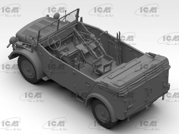 ICM 35503 s.E.Pkw Kfz.70 with Zwillingssockel 36 WWII German military vehicle 1/35