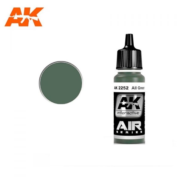 AK Interactive AK2252 AII GREEN 17ml