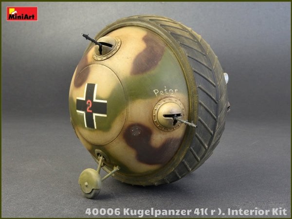 MiniArt 40006 Kugelpanzer 41( r ). INTERIOR KIT 1/35