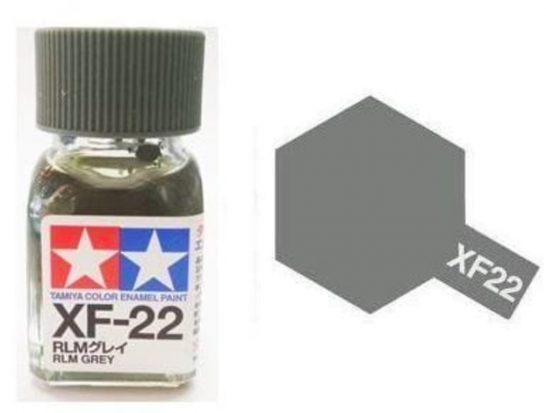 Tamiya XF22 RLM Grey (80322) Enamel Paint