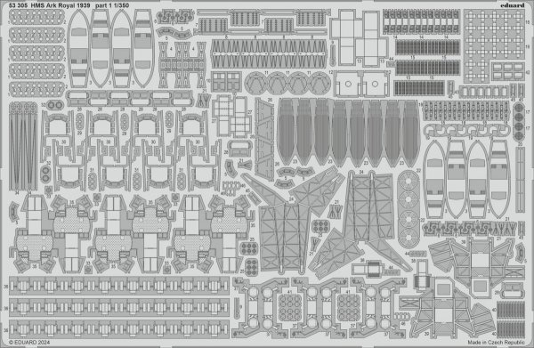 Eduard BIG5372 HMS Ark Royal 1939 I LOVE KIT 1/350